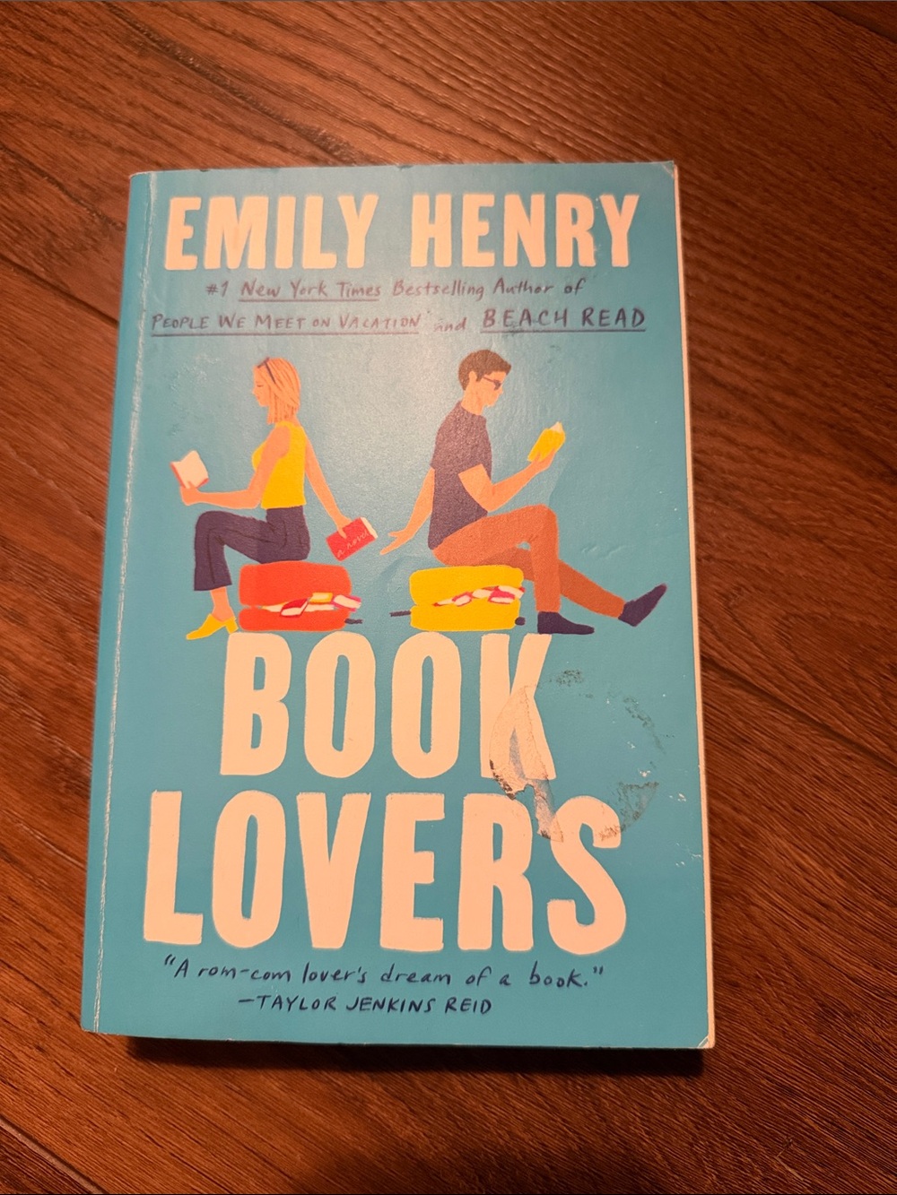 Emily Henry — Book Lovers (Aqua Cover)